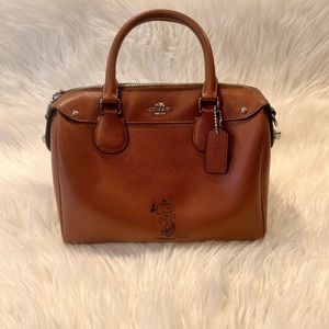 Coach Snoopy mini satchel